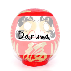 Daruma porte-bonheur