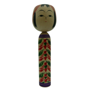 poupée kokeshi traditionnelle faite au japon 24 cm